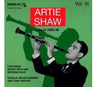 Shaw, Artie - Vol. 3-Live 1938-39