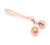 ShawFly 3D Mini Facial Massager Skin Care Face Body Massager Firming Tools for V-Shape Face Lift Kneading Body Slimming for Face Lifting and Body Anti-Wrinkle (Rose)