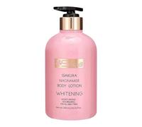 Shawill Sakura Niacinamide Body Lotion 500ml | With Oshima Cherry Extract | Helps Brighten & Smooth Skin | For Uneven Skin Tone