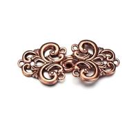 Shawl Cardigan Clip 3pcs Retro Shawl Brooch For Women Lapel Pins Flower Design Classical Sweater Knitwear Clip Girls Dresses Cardigan Collar for Clothes(2-Antique Copper)