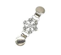 Shawl Cardigan Clips 2Pcs Vintage Cardigan Clip Artificial Rhinestone Flower Shape Scarf Buckle Vest Fasteners for Clothes Sewing Clothing