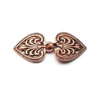 Shawl Cardigan Clips 3pcs Retro Shawl Brooch For Women Lapel Pins Flower Design Classical Sweater Knitwear Shawl Clip Girls Dresses Cardigan Collar Clip(1-Antique Copper)