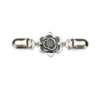 Shawl Cardigan Clips 3pcs Retro Shawl Brooch For Women Lapel Pins Flower Design Classical Sweater Knitwear Clip Girls Dresses Cardigan Collar for Shirt(10)