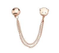 Shawl Cardigan Clips Multi Function Magnetic Clothing Clip With Chain Metal Button Scarf Trouser Legs Cuff Fixing Buckle(Style 11)