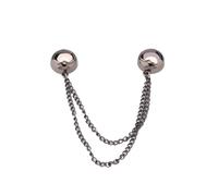 Shawl Cardigan Clips Multi Function Magnetic Clothing Clip With Chain Metal Button Scarf Trouser Legs Cuff Fixing Buckle(Style 7)