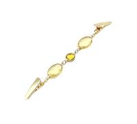 Shawl Collar Clasp Silk Scarf Clip Cinching Collar Attachment Clasp to Prevent Nudity for Women(Yellow)