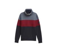 Shawl Collar Sweatshirt Tom Tailor Rouge M