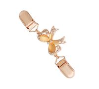 Shawl Fasteners | Retro Butterfly Style Secure Closure for Dress Back, Shirt Collar Tightening Accessory | For Shirts Vests Trousers Sleeves Coats, Se référer au descriptif, Zinc, 0