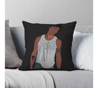Shawn Mendes Canadian Singer Square Pillowcase Polyester Linen Velvet Creative Zip Decor Throw Pillow Case Home Cushion Cover