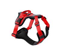 ShawnCo Basecamp Dog Harness, No-Pull Pet Vest (Mustang Red,S) | Front Clip for Training, Padded, Reflective, Lightweight and Adjustable with Handle for Small, Medium and Large Dogs