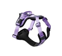 ShawnCo Basecamp Dog Harness, No-Pull Pet Vest with 3 Leash Clips, Reflective Padded Lightweight Adjustable Dog Harness with Handle for Small Medium Large Dogs (ICY Lilac,