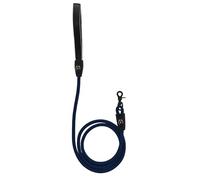ShawnCo Basecamp Rope Dog Leash- Premium, Durable Pet Leash with Soft Neoprene Padded, Reflective Handle for Small, Medium and Large Dogs (Pacific Blue, 5 Feet)