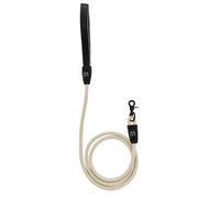 ShawnCo Basecamp Rope Dog Leash- Premium, Durable Pet Leash with Soft Neoprene Padded, Reflective Handle for Small, Medium and Large Dogs (Driftwood, 6 Feet)