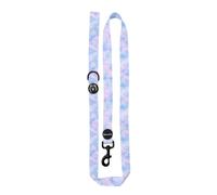 ShawnCo Dream Walk Dog Leash- Premium, Nylon Pet Leash with Soft Neoprene Handle for Small, Medium and Large Dogs (Cotton Candy, Small)