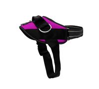 ShawnCo Essential Dog Harness, No-Pull Pet Vest (Orchid,M) | 3 Leash Clips, Easy On, No-Choke, Reflective, Adjustable Fit, Padded Comfort, Control Handle, For Small, Medium & Large Dogs