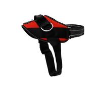 ShawnCo Essential Dog Harness, No-Pull Pet Vest with 3 Leash Clips, No Choke, Reflective, Adjustable and Padded, for Easy Walking and Training for Small, Medium and Large Dogs (Mustang Red, XS)