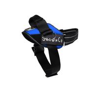 ShawnCo Essential Pro Dog Harness, No-Pull Pet Vest (Electric Blue, M) | 3 Leash Clips, Removable Reflective Side Patches, Easy On and Off, Adjustable and Padded, For Small, Medium and Large Dogs