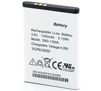 SHAWOROCE DBS-1350A DBX-1350A Battery Compatible with Doro Mobile Phone 7030 7031 7050 7060 7070 7080 7441 DFC-0180 DFC-0270 1ICP6/39/50 Flip Phone 1350mAh 3.8V Smartphone Replacement Li-ion Batteries