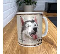 Shawprint Limited Northern Inuit Dog 11oz Coffee Mug My Dog's Prayer Theme 871DRMUG