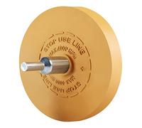 Shawya 3.5" Black Rubber Eraser Wheel Adhesive Remover Tool for Cars, Stickers & Graphics - Compatible with Electric Drill