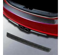 SHAXIAO Car Rear Bumper Protector Boot Sill Guard for Skoda Octavia MK4 NX 2020-2023 2024, Rear Bumper Guard Trunk Sill Protector Tailgate Scuff Plate Entry Guard