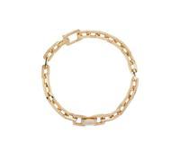 SHAY 18K yellow gold mini deco diamond bracelet OS