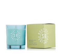 Shay and Blue Melrose Apple Blossom Candle in Aqua Shay and Blue Aqua
