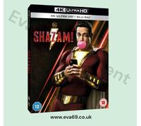 Shazam 4K UHD Blu-Ray P&P Free