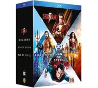 Shazam! / Aquaman / Wonder Woman / Man of Steel 4-Disc Boxset ( Shazam! / Aquaman / Wonder Woman / Man of Steel ) (Blu-Ray)