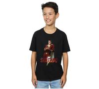 Shazam Bubble Gum T-Shirt DC Comics Black 7-8 Years