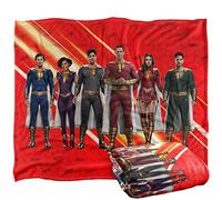 Shazam! Fury of The Gods Blanket, 152 x 127 cm Family Group Shot Silky Touch Super Soft Throw Blanket