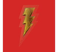 Shazam! Fury of the Gods Gold Bolt Unisex T-Shirt - Red - S