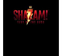 Shazam! Fury of the Gods Logo Unisex T-Shirt - Black - S