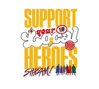 Shazam! Fury of the Gods Support Your Local Heroes Unisex T-Shirt - White - XXL