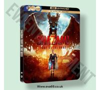 Shazam Fury of the Goods Steelbook 4K UHD Blu-ray