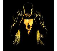 Shazam Lightning Silhouette Men's T-Shirt - Black - XXL