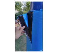 ShAzanz Basketball Pole Pad All Weather Outdoor Post Wrap Pads for Player Protection Playground, 4/5 /6/8 Ft Tall Foam Round Column Wraps(H 6ft,Dia 4 Inch)