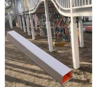 ShAzanz Basketball Pole Pad Column Cushion Wrap for Kids Anti-collision, 1.8m Tall Heavy Duty Pole Wrap Around for Player Protection/Gymnasium(White,101x101MM)