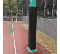 ShAzanz Round Basketball Pole Pad Crash Cover for Hoop/Garage, 6ft Tall Gym Padding Square Beam Wrap(High 6ft,2.5x2.5 Inch)