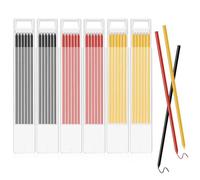 SHCHING 36PCS Pencil Lead Refills for Tracer/Pica, 2.8mm Solid Pencil Refill, Deep Hole Pencil Refill Replacement for Woodwork Construction Building Marking Scribe Tools