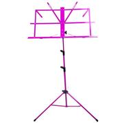 SHCHNA Conductor Stand Foldable Portable Music Stand Adjustable Height Music Stand Multi-function Music Bookshelf Book Stand(Purple)