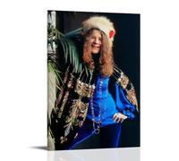 SHCOND Janis Joplin Poster Decoration Vibrant High-end Wall Posters Retro Room Decorations Classic Art Posters Suitable For Teenagers Living Rooms BedroomsFrame-style12x18inch(30x45cm)