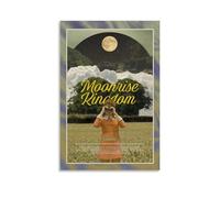 SHCOND Moonrise Kingdom Poster Decoration Vibrant High-end Wall Posters Retro Room Decorations Classic Art Posters Suitable For Teenagers Living Rooms BedroomsUnframe-style12x18inch(30x45cm)