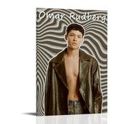 SHCOND Omar Rudberg Poster Decoration Vibrant High-end Wall Posters Retro Room Decorations Classic Art Posters Suitable For Teenagers Living Rooms BedroomsFrame-style08x12inch(20x30cm)