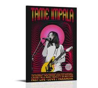 SHCOND Tame Impala Poster Decoration Vibrant High-end Wall Posters Retro Room Decorations Classic Art Posters Suitable For Teenagers Living Rooms BedroomsFrame-style16x24inch(40x60cm)