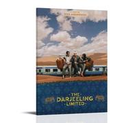 SHCOND The Darjeeling Limited Poster Decoration Vibrant High-end Wall Posters Retro Room Decorations Classic Art Posters Suitable For Teenagers Living Rooms BedroomsFrame-style16x24inch(40x60cm)