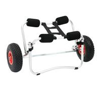 ShCuShan Heavy Duty Kayak Trolley/Canoe/SUP/Surfboard,Kayak Trolley Aluminium
