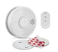 SHD by oneConcept Smoke detector DOF39 with Magnetic Mount magnetic holder