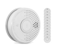 SHD DOF19 Smoke Detector Alarm Heat Detector Safety 9V Battery 85dB DIN14604