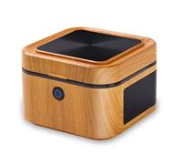 SHD Multifunctional Smokeless Ashtray,USB Rechargeable HEPA Filter Ashtray for Home Office Car Indoor Outdoor- Brown